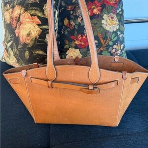 Anya Hindmarch Return to Nature Tan Leather Tote